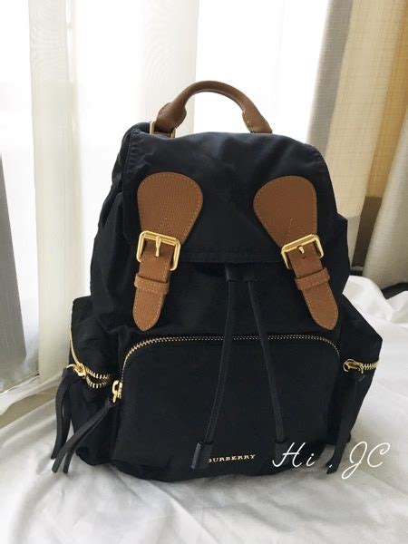 英國櫃姐來開箱｜Burberry Rucksack 後背包｜大  .